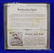 BRIEFMARKEN-SPIEL, Verlag J.W.Spear & Söhne, ca.1905