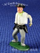 Steckfigur COWBOY MIT WESTE IN DUELL-POSE, Timpo Toys...
