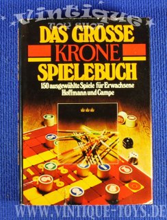 Frank Grube und Gerhard Richter: Das große Krone Spielebuch, Verlag Hoffmann u Campe / Hamburg, 1976
