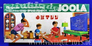 TISCHTENNIS MINI-ROBOT mit Batteriebetrieb, Joola (JOOss, LAndau), Landau, ca.1970