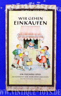 WIR GEHEN EINKAUFEN, Verlag Walter Flechsig / Dresden, ca.1951