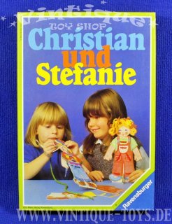 Ankleidepuppen CHRISTIAN UND STEFANIE, Otto Maier Verlag Ravensburg, 1983