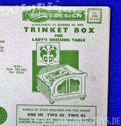 Bastelvorlage TRINKET BOX, Hobbies Weekly Magazine (GB),...