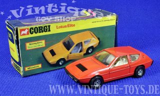 LOTUS ELITE Diecast Modell 1:43 mit Originalverpackung, Corgi Toys, ca.1975