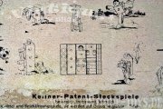 Figurensteckbaukasten MEIN BESTER FREUND - DIE BEWEGLICHE UND FAHRBARE STECKFIGUR, Georg Kellner / Tabarz (Thüringen), ca.1936