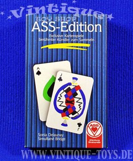 ASS-Edition SIMULTANÉ BRIDGE von Sonia Delaunay, ASS (Vereinigte Altenburger und Stralsunder Spielkartenfabriken) / Leinfelden, ca.1980