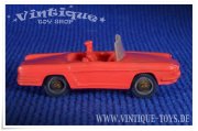 RENAULT FLORIDE CABRIOLET 1:43 rot, Tomte Laerdal, ca. 1960