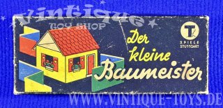 DER KLEINE BAUMEISTER, Th-Spiele / Stuttgart, ca.1940