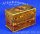 Alte SPIELKARTEN BOX Holz mit Intarsien, ohne Herstellerangabe, ca.1935
