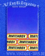 Matchbox SAMMLER KATALOG 1986, Matchbox Lesney, 1986