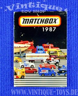 Matchbox SAMMLER KATALOG 1987, Matchbox Lesney, 1987
