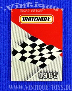 Matchbox SAMMLER KATALOG 1985, Matchbox Lesney, 1985