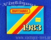 Matchbox SAMMLER KATALOG 1983, Matchbox Lesney, 1983