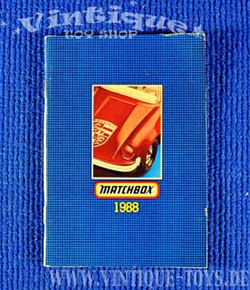 Matchbox SAMMLER KATALOG 1988, Matchbox Lesney, 1988