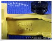 FAUN KIPPER 1:32 gelb/blau, Vinyl Line / Stelco, ca. 1965