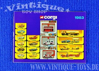 Corgi SAMMLER KATALOG 1983, Corgi Toys, 1983