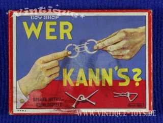 WER KANNS?, J.W.Spear & Söhne, ca.1950