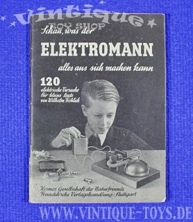 Kosmos ELEKTROMANN Experimentierkasten, Kosmos, ca.1948