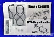 herbart PIKALOK Eisenbahn Spielset, C.H. (Christian Herbart Spielzeugfabrik OHG / Füssen), ca.1973