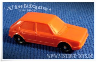VW GOLF 1:43 orange, Galanite, ca. 1974