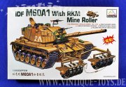 1:35 Bausatz ISRAELI M60A1 TANK mit RKM MINENRÄUMER, Mini Hobby Models / China (Vertrieb Deutschland durch Gebr.Faller / Gütenbach), ca.1999