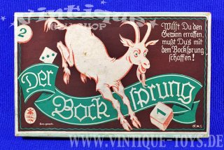 DER BOCKSPRUNG, Goebel Spiele-Verlag / Frankfurt, ca.1934