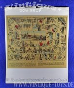 Spielbogen-Kunstkalender 12 HISTORISCHE GESELLSCHAFTS-SPIELE MIT ANLEITUNG 1999, Art Edition G., Verlag Georgi, Aachen