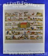 Spielbogen-Kunstkalender 12 HISTORISCHE GESELLSCHAFTS-SPIELE MIT ANLEITUNG 1998, Art Edition G., Verlag Georgi, Aachen