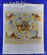 Spielbogen-Kunstkalender 12 HISTORISCHE GESELLSCHAFTS-SPIELE MIT ANLEITUNG 1995, Art Edition G., Verlag Georgi, Aachen