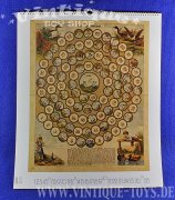 Spielbogen-Kunstkalender 12 HISTORISCHE GESELLSCHAFTS-SPIELE MIT ANLEITUNG 1994, Art Edition G., Verlag Georgi, Aachen