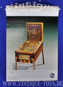 Spielbogen-Kunstkalender ALTE MÜNZAUTOMATEN 1994,...