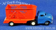 Blech-Lastwagen LIVESTOCK TRAILER in Originalverpackung, S.S.S. Toys / Japan, ca.1964