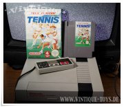 4 PLAYERS TENNIS Spielmodul / cartridge für Nintendo NES, Nintendo, ca.1991