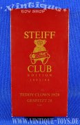 Steiff Club Edition 1993/94 TEDDY CLOWN 1928 Gespitzt 28...