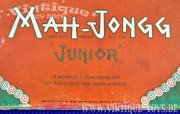 MAH-JONGG JUNIOR, Paraffine Companies, 1923