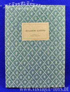 BILDER-LOTTO Künstlerausgabe von Rudolf Hübscher, Lithographische Anstalt Wolf A.G. / Basel, ca.1920