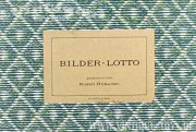 BILDER-LOTTO Künstlerausgabe von Rudolf Hübscher, Lithographische Anstalt Wolf A.G. / Basel, ca.1920