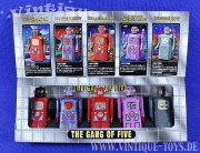 THE GANG OF FIVE neu in OVP, MT Modern Toys Masudaya / Japan, 1997