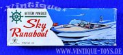 Sportboot SKY RUNABOUT mit Batterieantrieb in OVP, Yoneya...