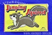 Blechspielzeug JUMPING SQUIRREL mit OVP, Fuji Press Kogyosho Co., Ltd. / Japan, ca.1965
