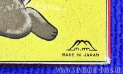 Blechspielzeug JUMPING SQUIRREL mit OVP, Fuji Press Kogyosho Co., Ltd. / Japan, ca.1965