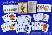 Konvolut mit fünf SCHNIPP SCHNAPP Kartenspielen, verschiedene Hersteller, 20er-50er Jahre
