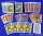 Konvolut mit fünf SCHNIPP SCHNAPP Kartenspielen, verschiedene Hersteller, 20er-50er Jahre