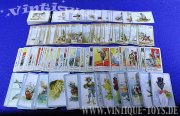 Konvolut mit vier sehr alten Kartenspielen SCHWARZER PETER, QUARTETT, LENORMAND verschiedene Hersteller, 00er-30er Jahre