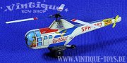 Blech HELICOPTER SKY PATROL SPH-207 mit Friktionsantrieb,...