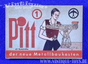 PITT, DER NEUE METALL-BAUKASTEN, Dux (Markes & Co / Lüdenscheid), ca.1950