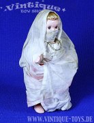 Muslima-Puppe mit Schlafaugen und Al-Amira / Hidschab, ohne Herstellerangabe, ca.1975