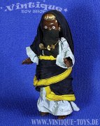 Dunkelhäutige Muslima-Puppe mit Schlafaugen und...