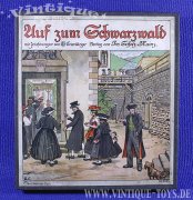 AUF ZUM SCHWARZWALD mit Zinnfiguren, Jos.Scholz / Mainz, ca.1915