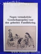 Spielesammlung mit Nachdrucken alter niederländischer Brett- und Gesellschaftsspiele, Jumbo NL, ca.1978